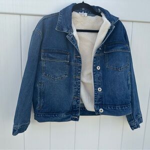 Denim Jacket‎ with Sherpa lining sz S